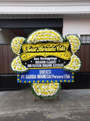 Papan Bunga Duka di Babulu
