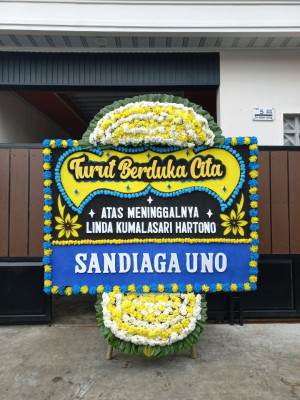 Papan Bunga Duka di Babulu